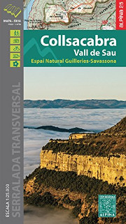Mapa excursionista: Collsacabra - Vall de Sau